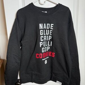 Cookies Men's Black Crewneck Sweater